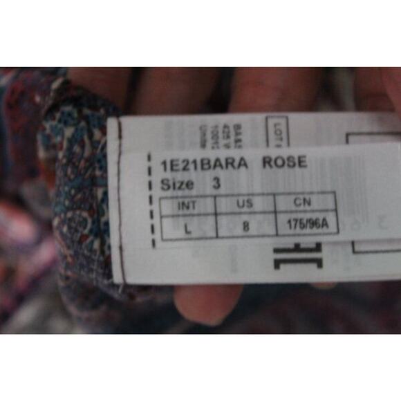 BA&SH Sz 3 L Large 8 Baraka Rose Paisley Maxi Dress - Picture 5 of 12